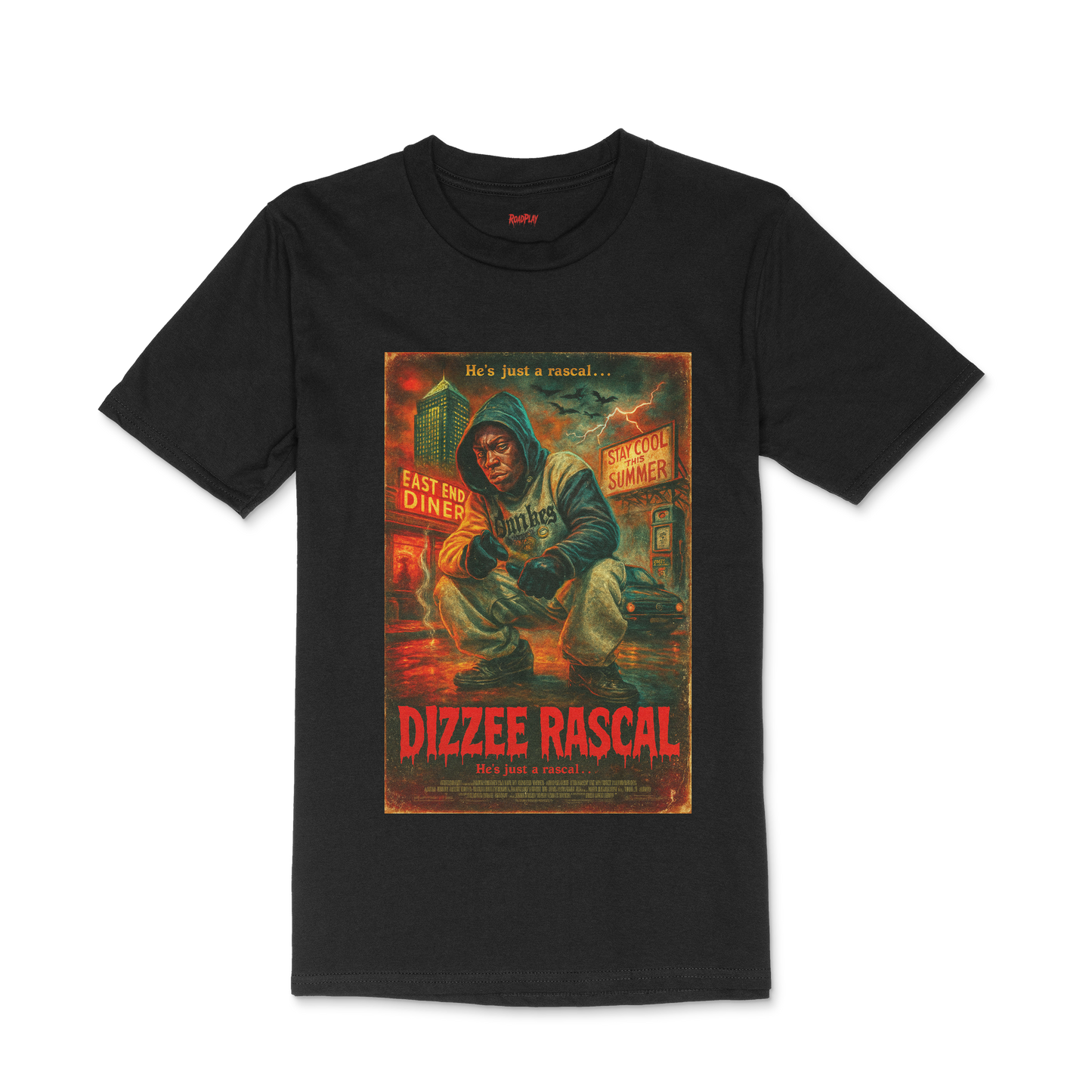 Dizee Rascal | Black Tee