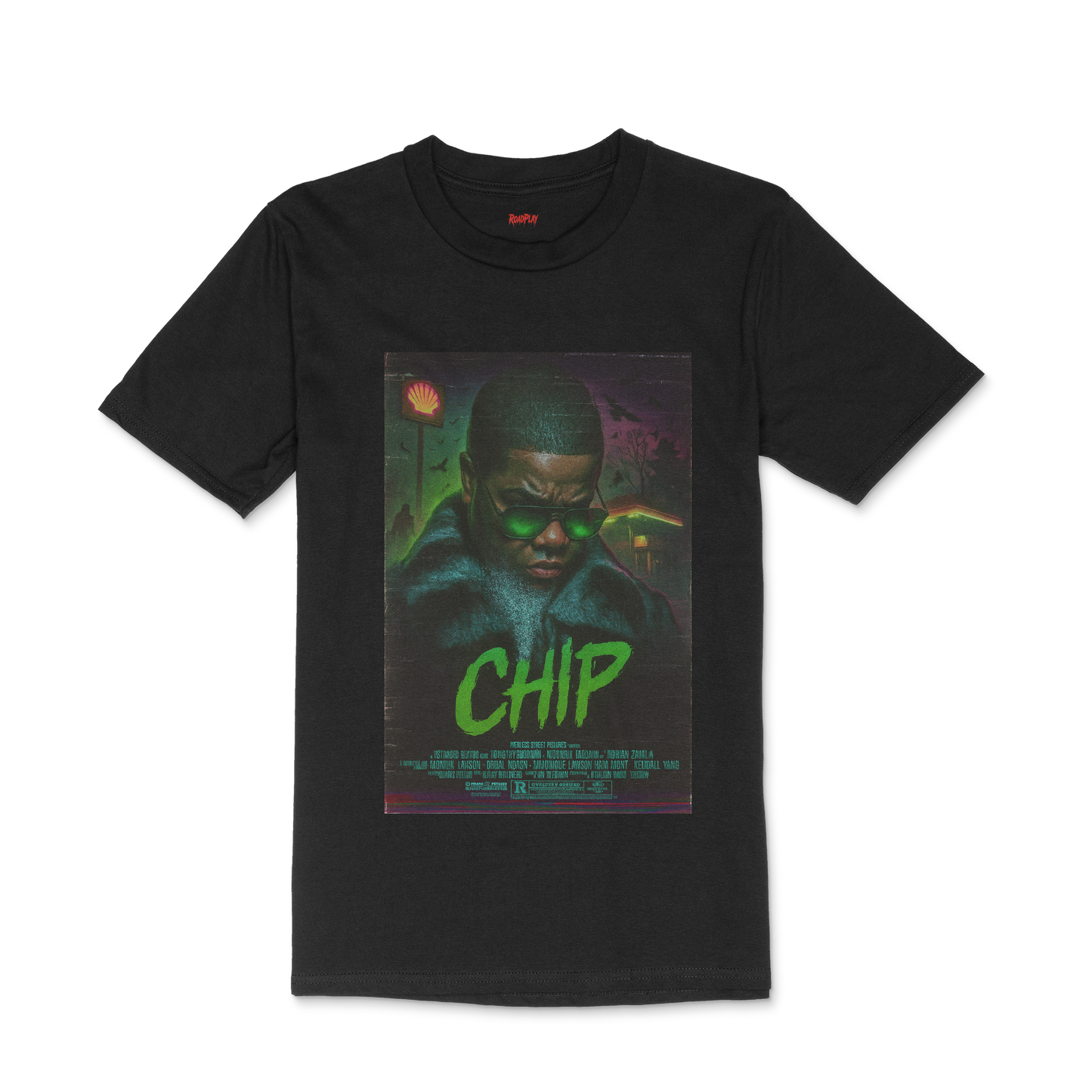 Chip | Black Tee