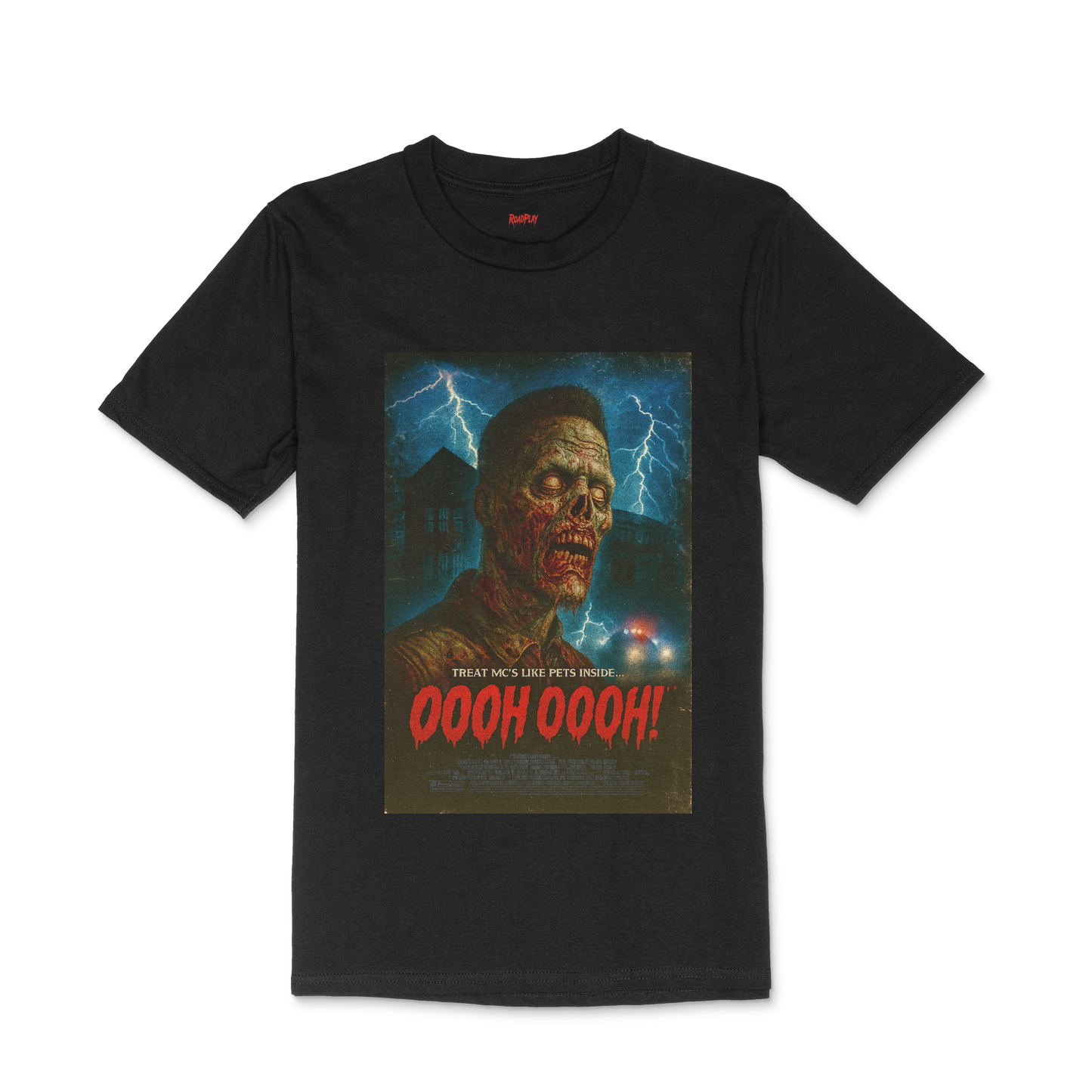 D Double | Black Tee