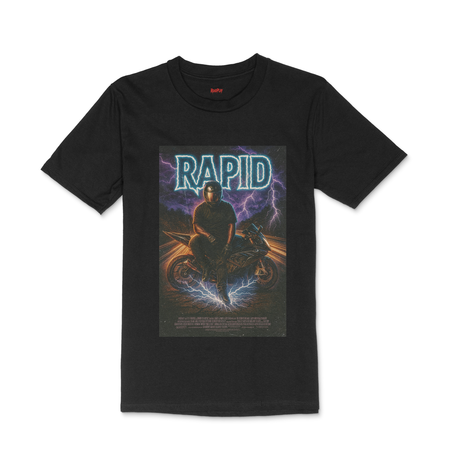 Rapid | Black Tee